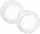 Wilmax Teller 18 cm Weiß Porzellan 2er Set WL-880101101/A2