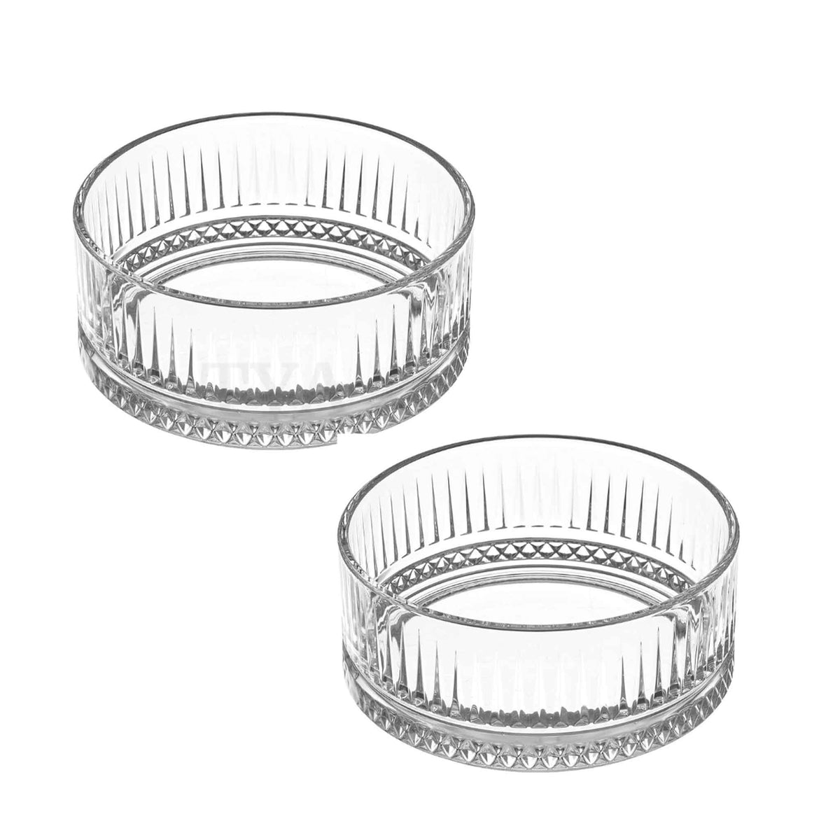 Pasabahce Elysia Glasschale – 510 ml, Ø 13 cm, 2er Set