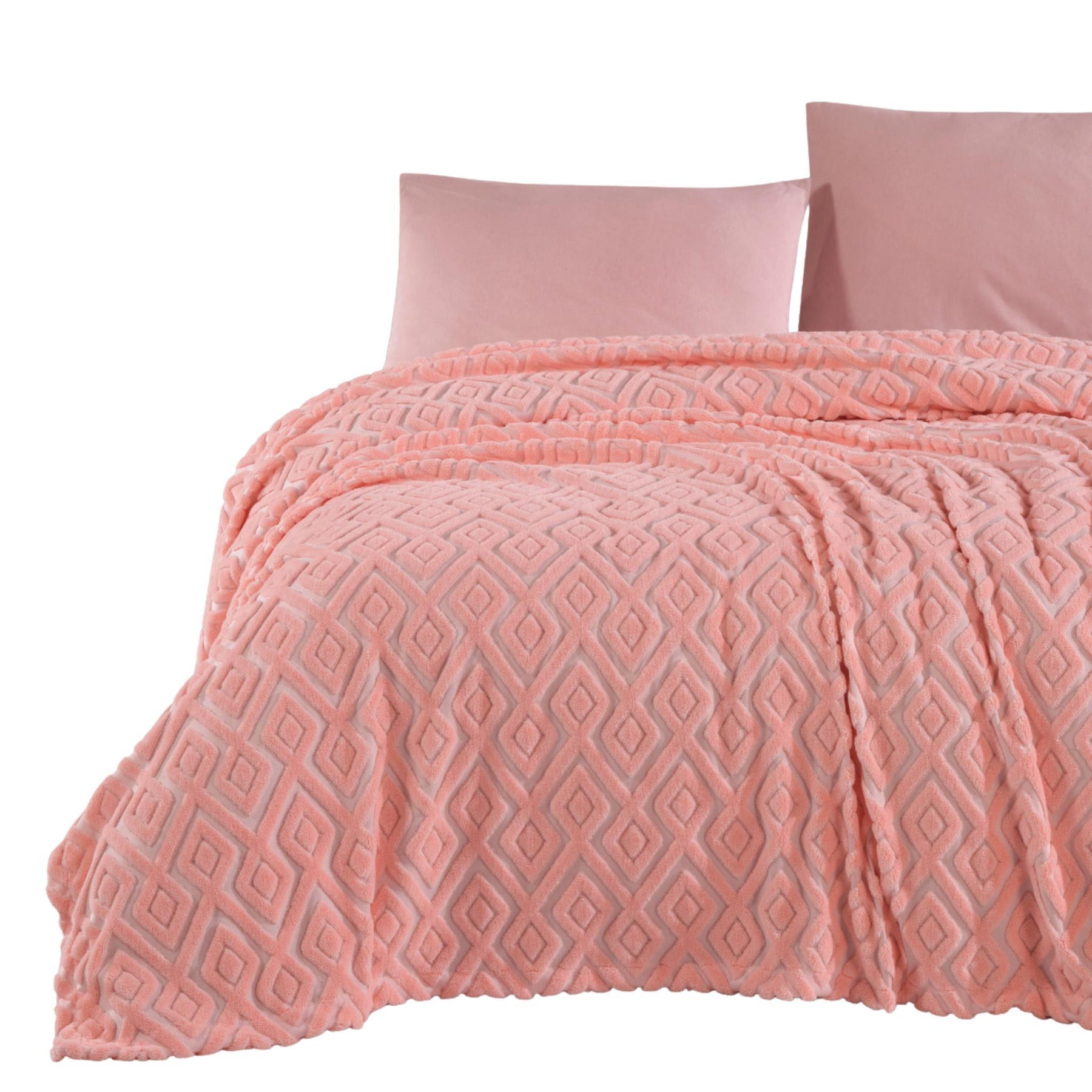 Wellsoft Tagesdecke 230x240 cm - Vielseitig einsetzbare Überwurfdecke für Doppelbett
