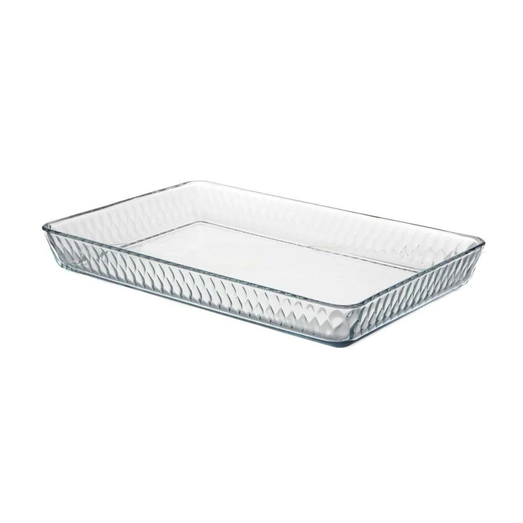 Pasabahce Borcam Leafy Auflaufform 2,9 l, 37 x 24 cm