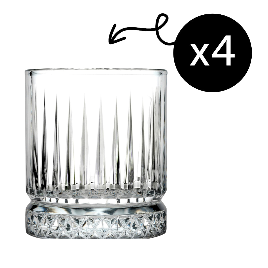 Pasabahce Elysia Whiskyglas 210 ml (7 oz) - 4er Set