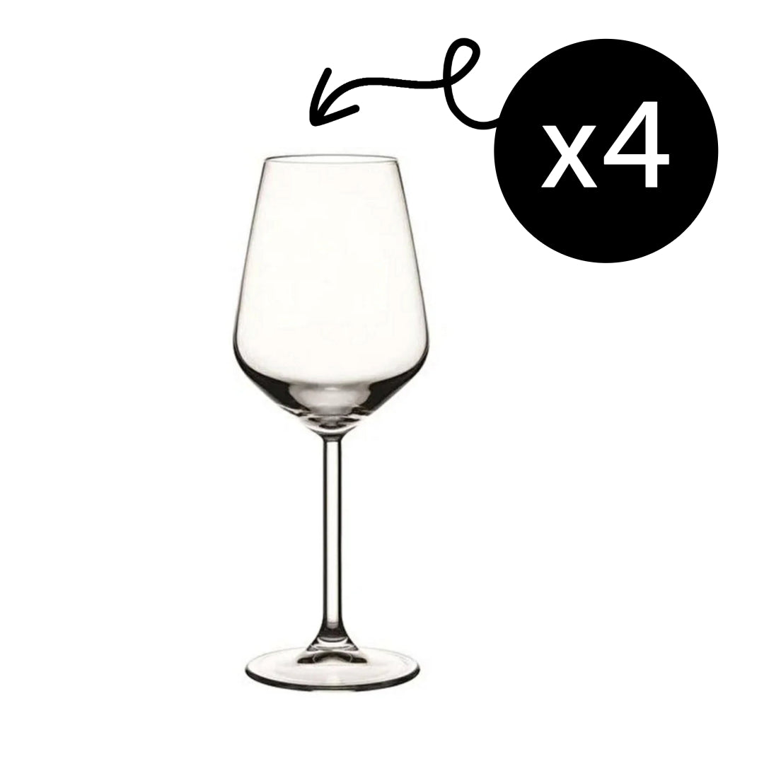 Pasabahce Allegra Weißweinglas 350 ml (11 3/4 oz) - 2er Set