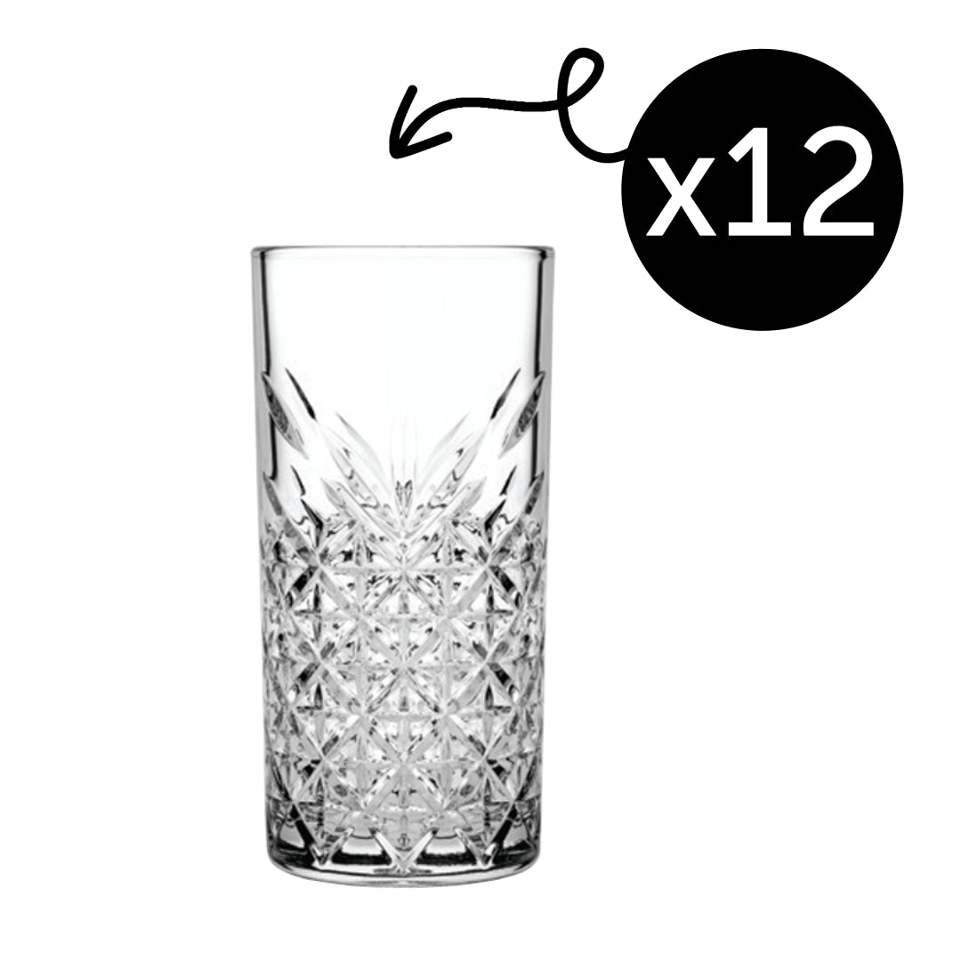 Pasabahce Timeless Longdrinkgläser - 4er-Set, 450 ml - Einzelansicht - 2