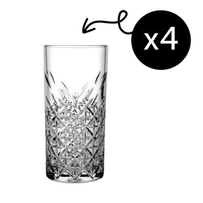 Pasabahce Timeless Longdrinkglas - 295 ml - 4er Set