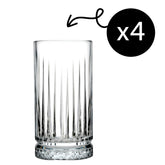 Pasabahce Elysia Longdrinkgläser - 4er Set, 445 ml