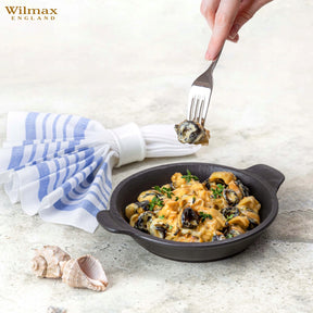 Wilmax Rundes Backgeschirr SlateStone Schwarz 800 ml Porzellan WL-661143/A