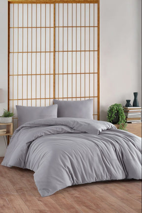 Cotton duvet cover set for double bed (100% cotton, without fitted sheet) 200x200 cm