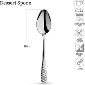 Wilmax Dessertlöffel 19 cm Edelstahl 6er Set WL-999207/6C