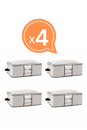 Formeya 4  Sockel- und Unterbett-Organizer mit Fenstern - Sockel unter dem Sockel, 64 x 45 x 22 cm