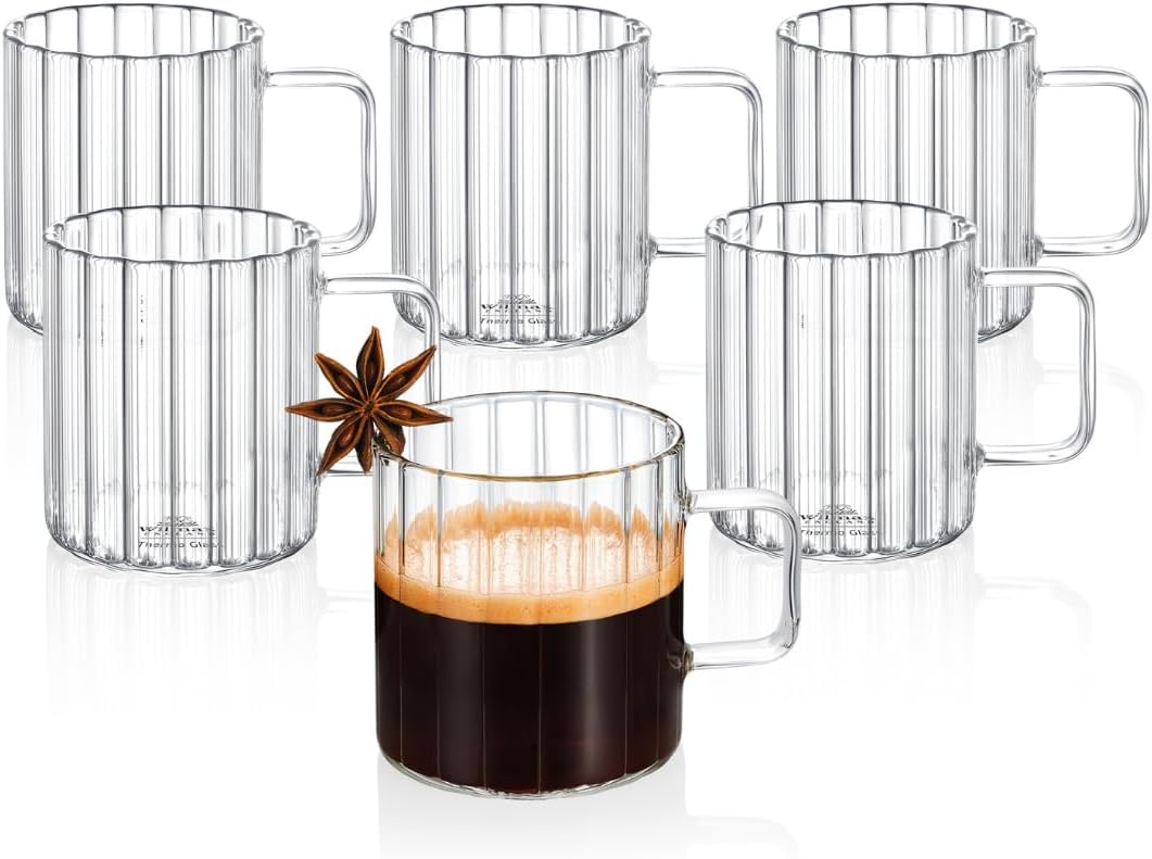 Wilmax Thermoglas Tasse 250 ml Transparent WL-888615/A