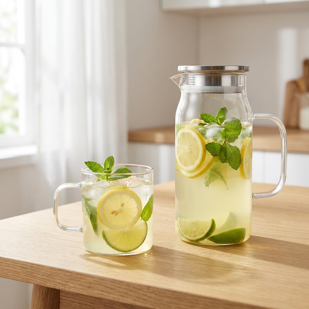Wilmax Kaffeetasse 400 ml Borosilikatglas Transparent WL-888607/A