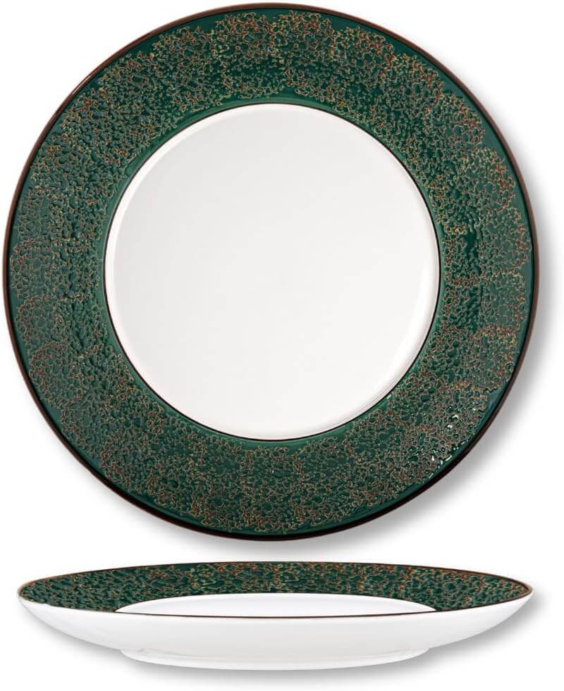 Wilmax Teller 25 cm Grün Porzellan WL-667514/A