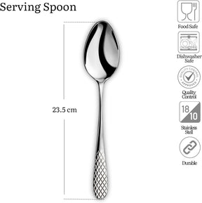 Wilmax Servierlöffel 23.5 cm Edelstahl WL-999212/1B