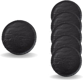 Wilmax Runder Teller 15.5 cm 6er Set SlateStone Schwarz WL-661122/A6