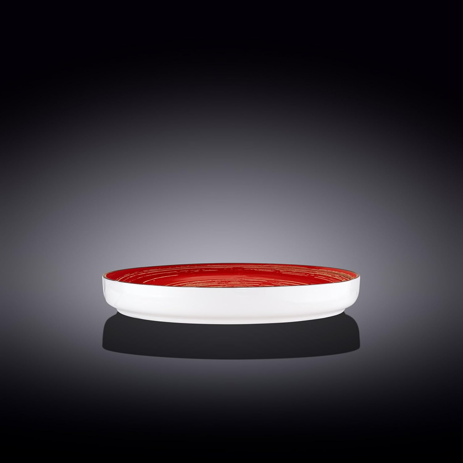 Wilmax Teller 23 cm Rot Porzellan WL-669219/A