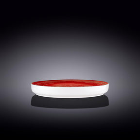 Wilmax Teller 23 cm Rot Porzellan WL-669219/A