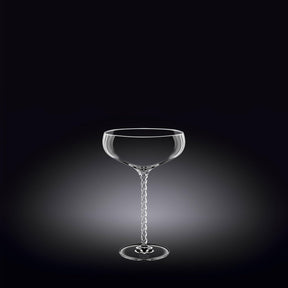 Wilmax Champagnerflöte 300 ml Kristallglas Transparent 2er Set WL-888105/2C