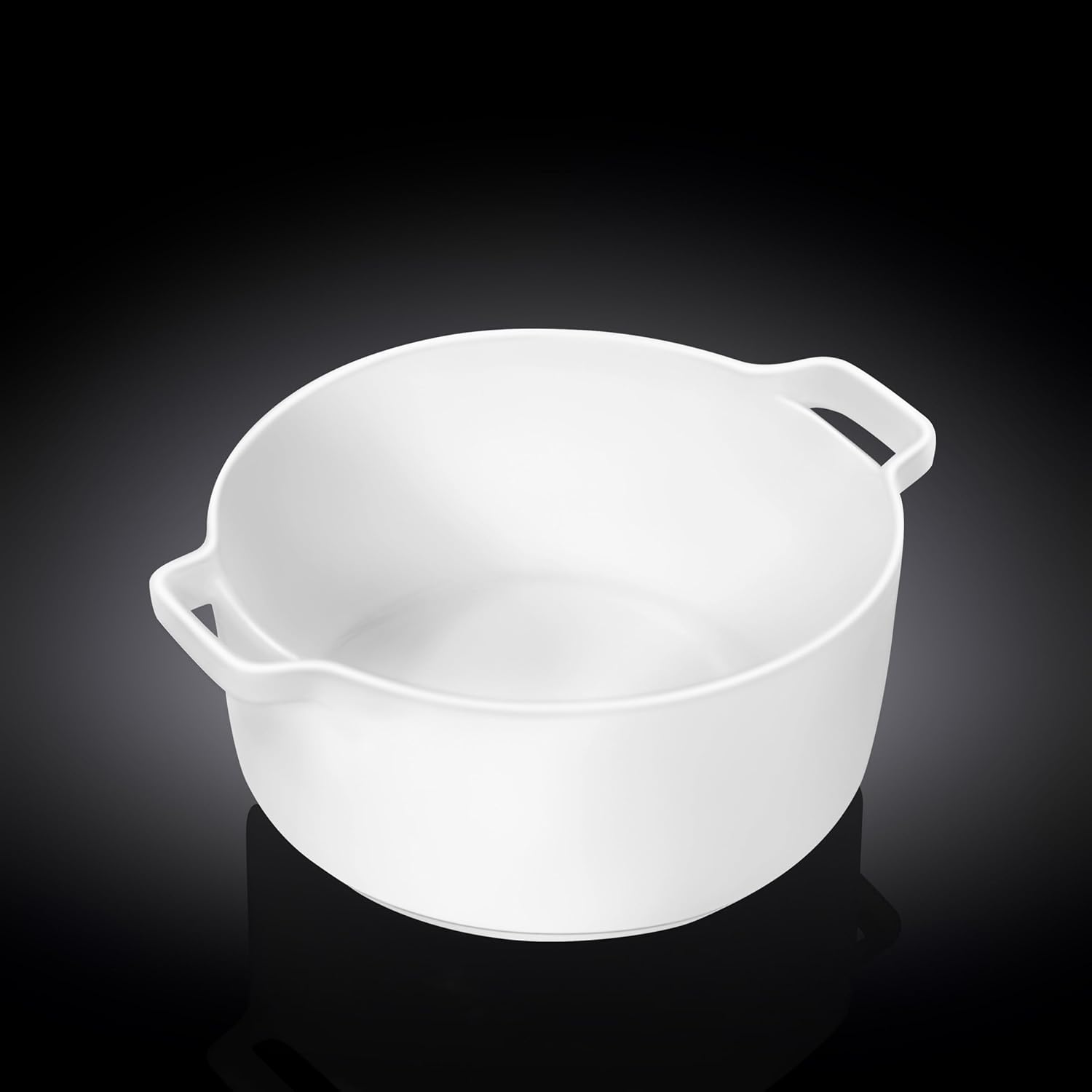 Wilmax Auflaufform mit Griffen 510 ml Porzellan Weiß WL-997034/A