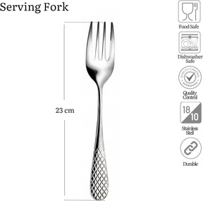 Wilmax Serviergabel 23 cm Edelstahl WL-999211/1B