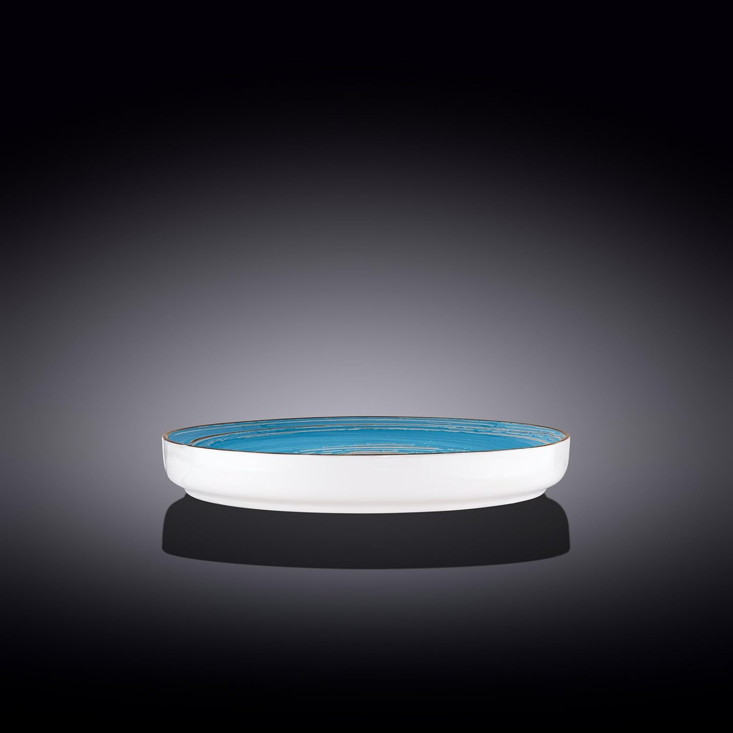 Wilmax Teller 23 cm Blau Porzellan WL-669619/A