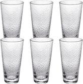 Wilmax Hammered Tumbler 450 ml Borosilikatglas Transparent WL-888630/A