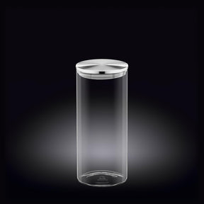 Wilmax Vorratsglas mit Metalldeckel – 2000 ml (10 × 30,5 cm)