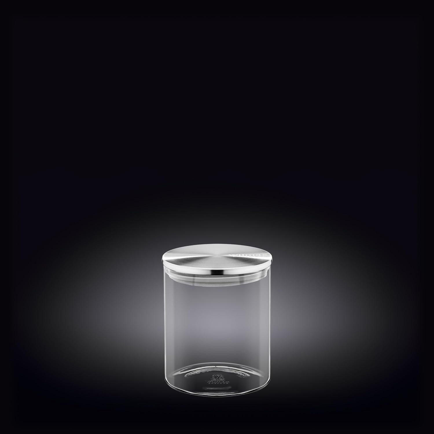 Wilmax Vorratsglas mit Metalldeckel – 2000 ml (10 × 30,5 cm)