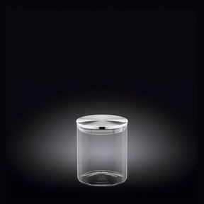 Wilmax Vorratsglas mit Metalldeckel – 2000 ml (10 × 30,5 cm)