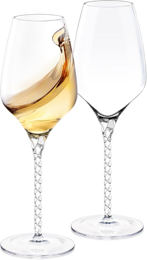 Wilmax Weinglas 600 ml Kristallglas Transparent 2er Set WL-888101/2C
