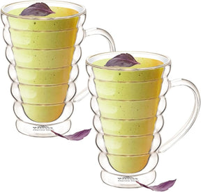 Wilmax Doppelwandglas Becher 300 ml 2er Set WL-888424/A2
