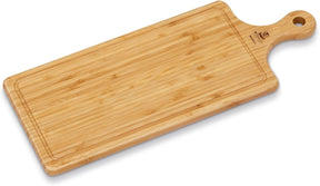 Wilmax Bambus Servierbrett mit Griff 50x20 cm Natur WL-771135/A