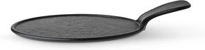 Wilmax Runde Servierplatte mit Griff SlateStone Schwarz 30.5 x 21.5 cm Porzellan WL-661137/A