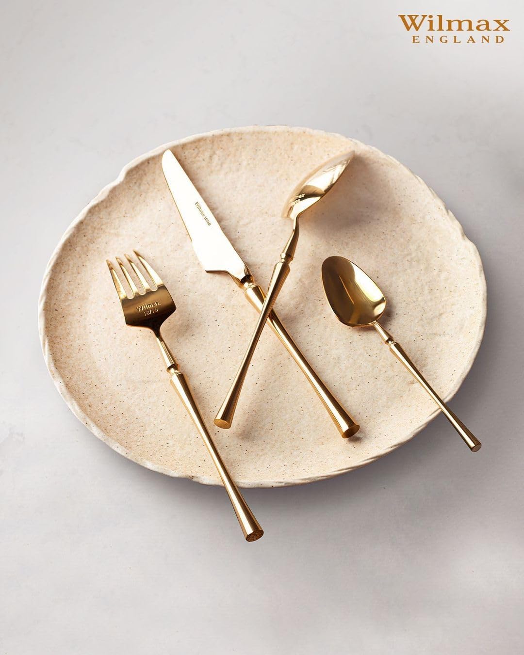 Wilmax Teller rund 23 cm Sand Porzellan WL-661325/A