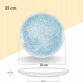 Wilmax Teller 25 cm Mehrfarbig Porzellan 2er Set WL-671605/A2