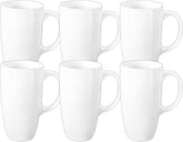 Wilmax Becher 630 ml Porzellan Weiß 6er Set WL-993093/A6