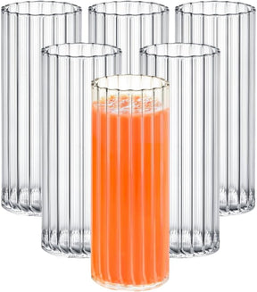 Wilmax Glas 350 ml Borosilikatglas 6er Set WL-888626/A6