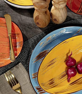 Wilmax Butterdose 19 cm Porzellan Weiß mit Goldmesser Set WL-996109/A-999247/1B