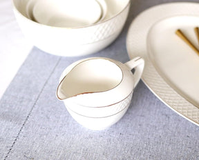 Wilmax Milchkännchen mit Goldrand 280 ml