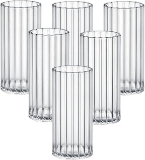 Wilmax Geriffeltes Glas 300 ml 6er Set WL-888625/A6