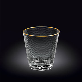 Wilmax Gold Rim Glas 300 ml Borosilikatglas Transparent WL-888632/A