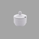 GÜRAL X-TANBUL Professional Senftopf, Porzellan, Weiß, 400cc