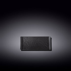 Wilmax Rechteckschale SlateStone Schwarz 15 x 8 cm Porzellan WL-661101/A