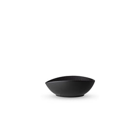 Wilmax Ovaler Teller SlateStone Schwarz 8 x 6 x 3 cm Porzellan WL-661117/A