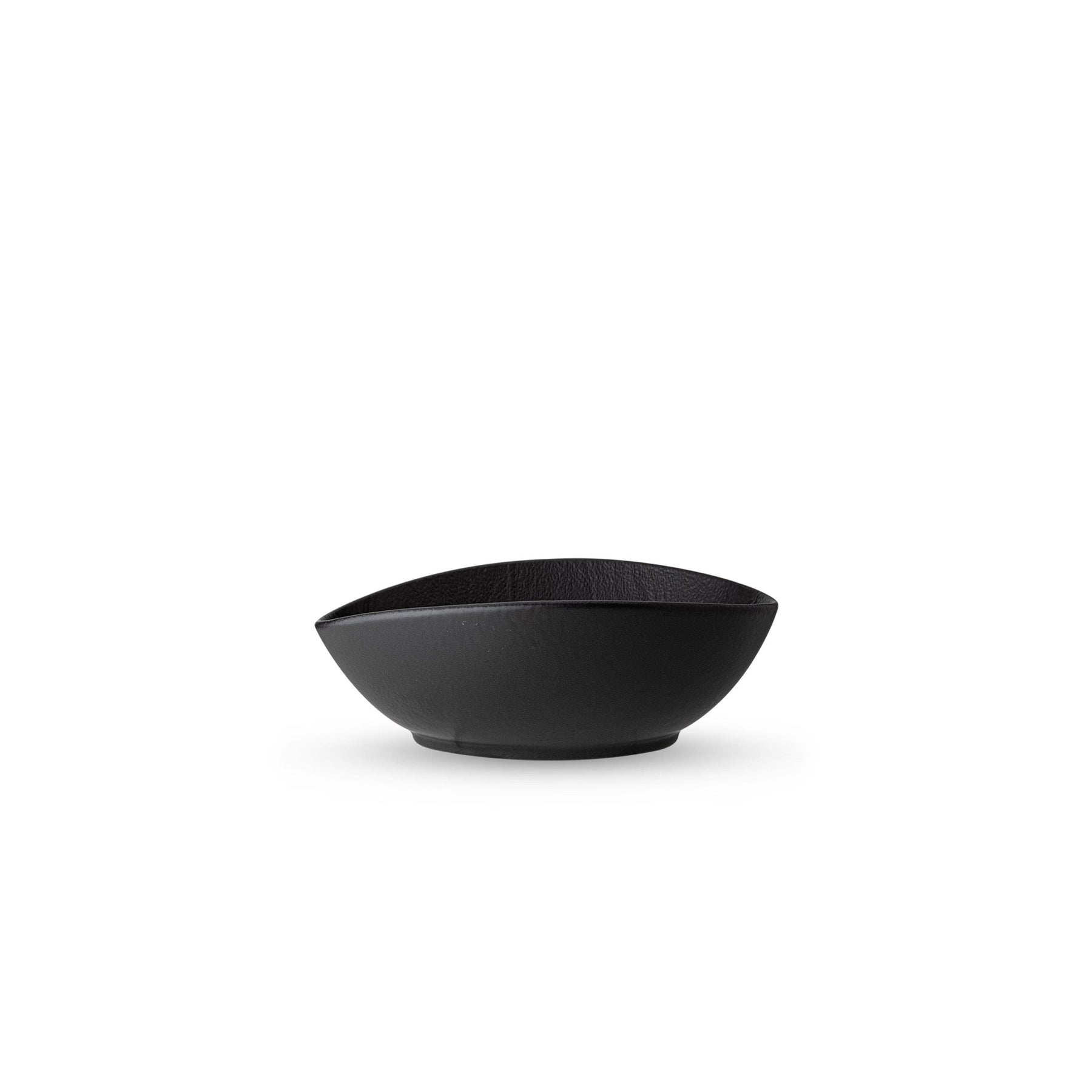 Wilmax Ovale Schale 13 x 10 x 6 cm 6er Set SlateStone Schwarz WL-661118/A6
