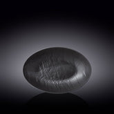 Wilmax Ovale Servierschale SlateStone Schwarz 25 x 16.5 x 6 cm Porzellan WL-661120/A