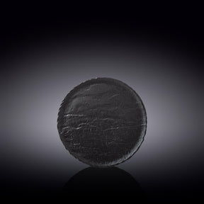 Wilmax Runder Teller 15.5 cm 6er Set SlateStone Schwarz WL-661122/A6