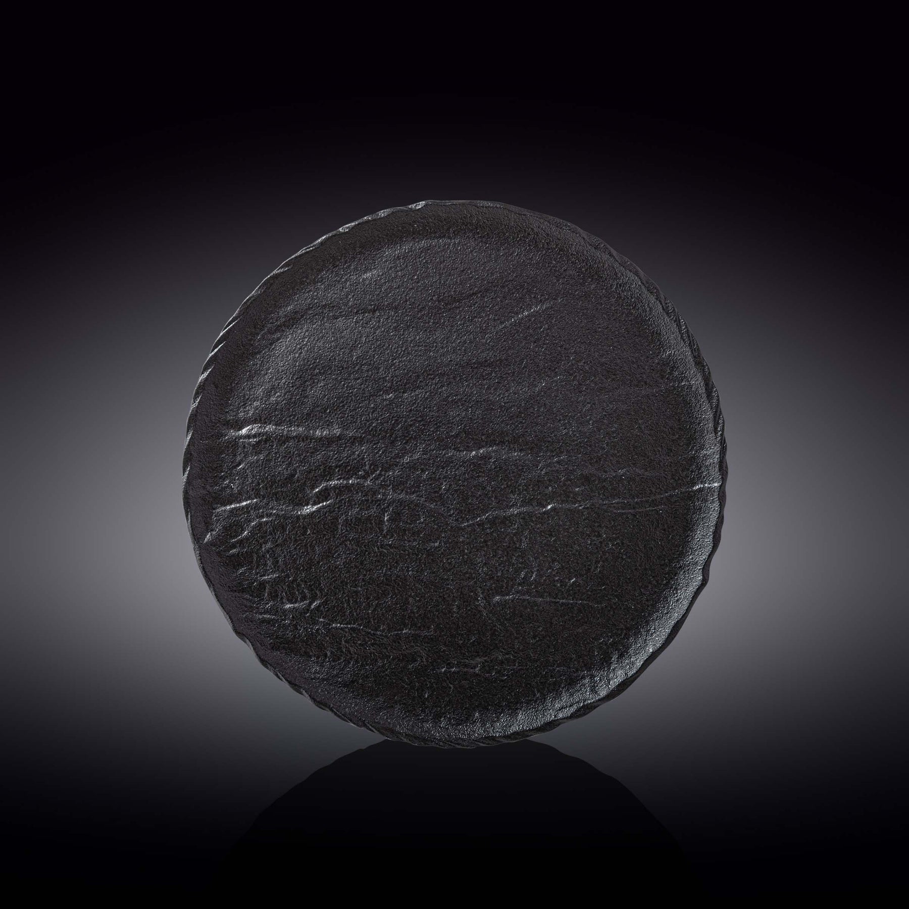 Wilmax Teller SlateStone Rund Schwarz 25 cm Porzellan WL-661126/A