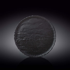 Wilmax Teller SlateStone Rund Schwarz 25 cm Porzellan WL-661126/A