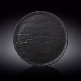 Wilmax Runde Servierplatte SlateStone Schwarz 30 cm Porzellan WL-661128/A