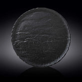 Wilmax Teller SlateStone Rund Schwarz 33 cm Porzellan WL-661129/A
